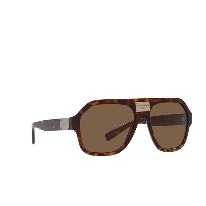 Dolce & Gabbana DG4433 Sunglasses 502/73 havana - 2/4