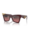 Lunettes de soleil Dolce & Gabbana DG4434 30917E bordeaux - Vignette du produit 2/4