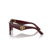 Occhiali da sole Dolce & Gabbana DG4434 30917E bordeaux - anteprima prodotto 3/4