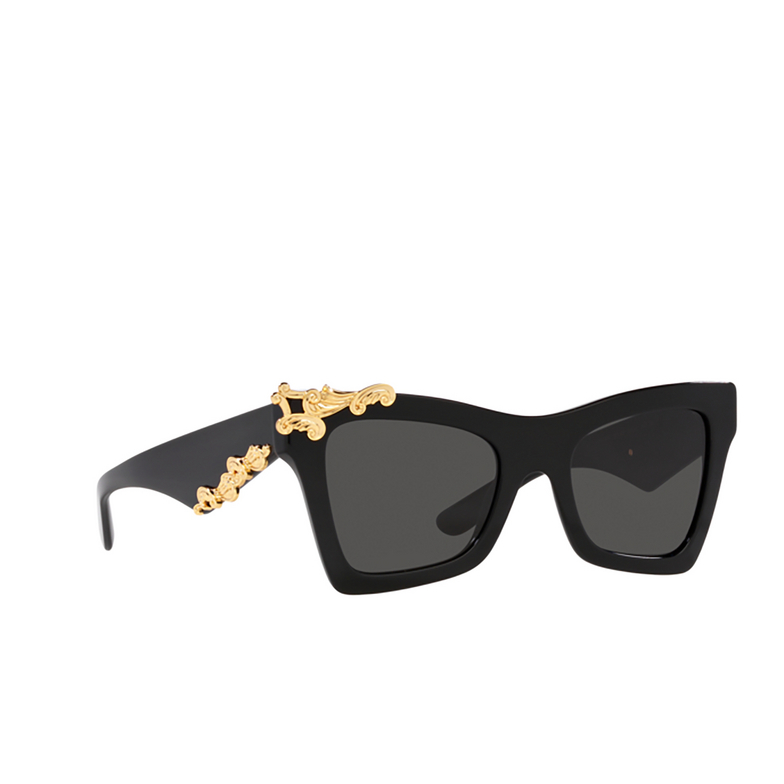 Dolce & Gabbana DG4434 Sunglasses 501/87 black - 2/4