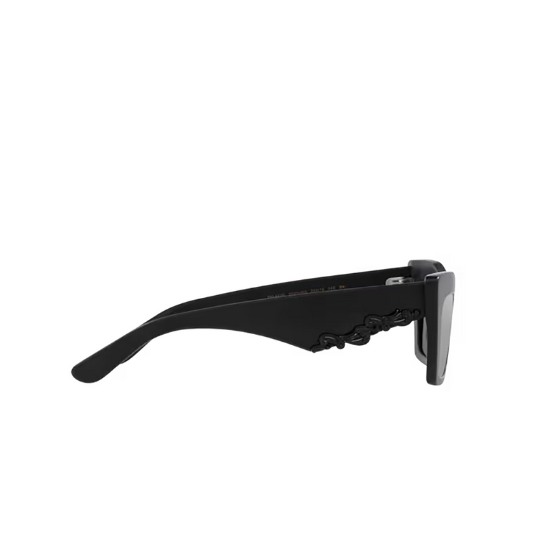 Dolce & Gabbana DG4435 Sunglasses 25256G matte black - 3/4