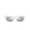 Occhiali da sole Dolce & Gabbana DG4435 33128V white - anteprima prodotto 1/4