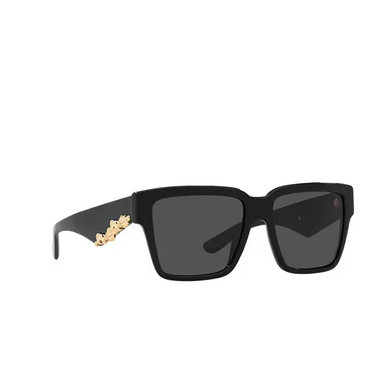Dolce & Gabbana DG4436 Sunglasses 501/87 black - three-quarters view