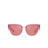 Dolce & Gabbana DG4437 Sunglasses 3405A4 fleur pink - product thumbnail 1/4