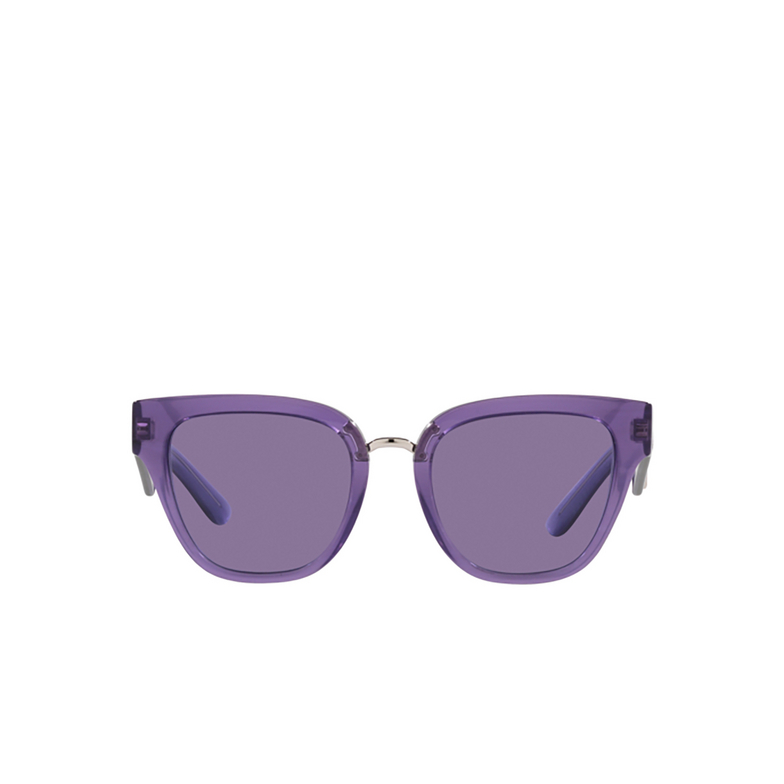 Occhiali da sole Dolce & Gabbana DG4437 34071A fleur purple - 1/4