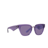 Dolce & Gabbana DG4437 Sunglasses 34071A fleur purple - product thumbnail 2/4