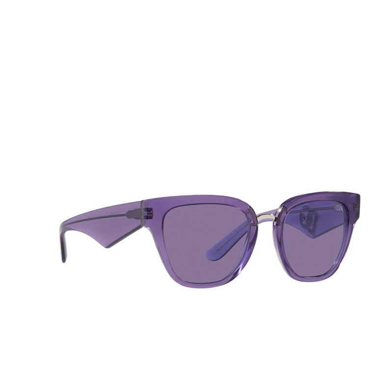 Occhiali da sole Dolce & Gabbana DG4437 34071A fleur purple - 2/4