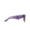 Dolce & Gabbana DG4437 Sunglasses 34071A fleur purple - product thumbnail 3/4