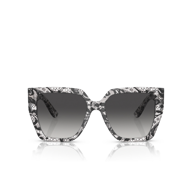 Dolce & Gabbana DG4438 Sunglasses 32878G black lace - 1/4