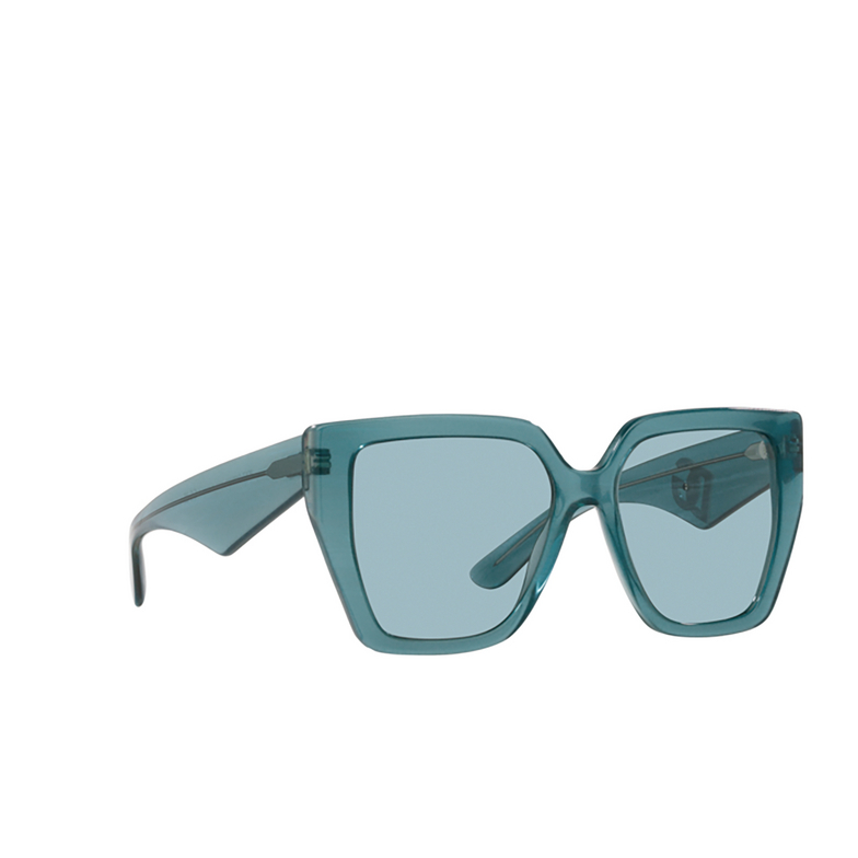 Dolce & Gabbana DG4438 Sunglasses 3406E3 fleur azure - 2/4