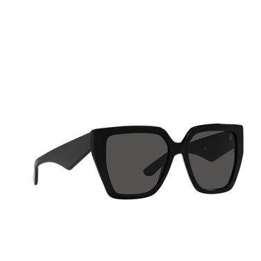 Dolce & Gabbana DG4438 Sunglasses 501/87 black - three-quarters view