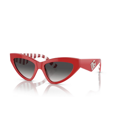 Gafas de sol Dolce & Gabbana DG4439 30888G red - Vista tres cuartos