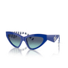 Occhiali da sole Dolce & Gabbana DG4439 311945 blue - anteprima prodotto 2/4