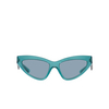 Dolce & Gabbana DG4439 Sunglasses 3406E3 fleur azure - product thumbnail 1/4