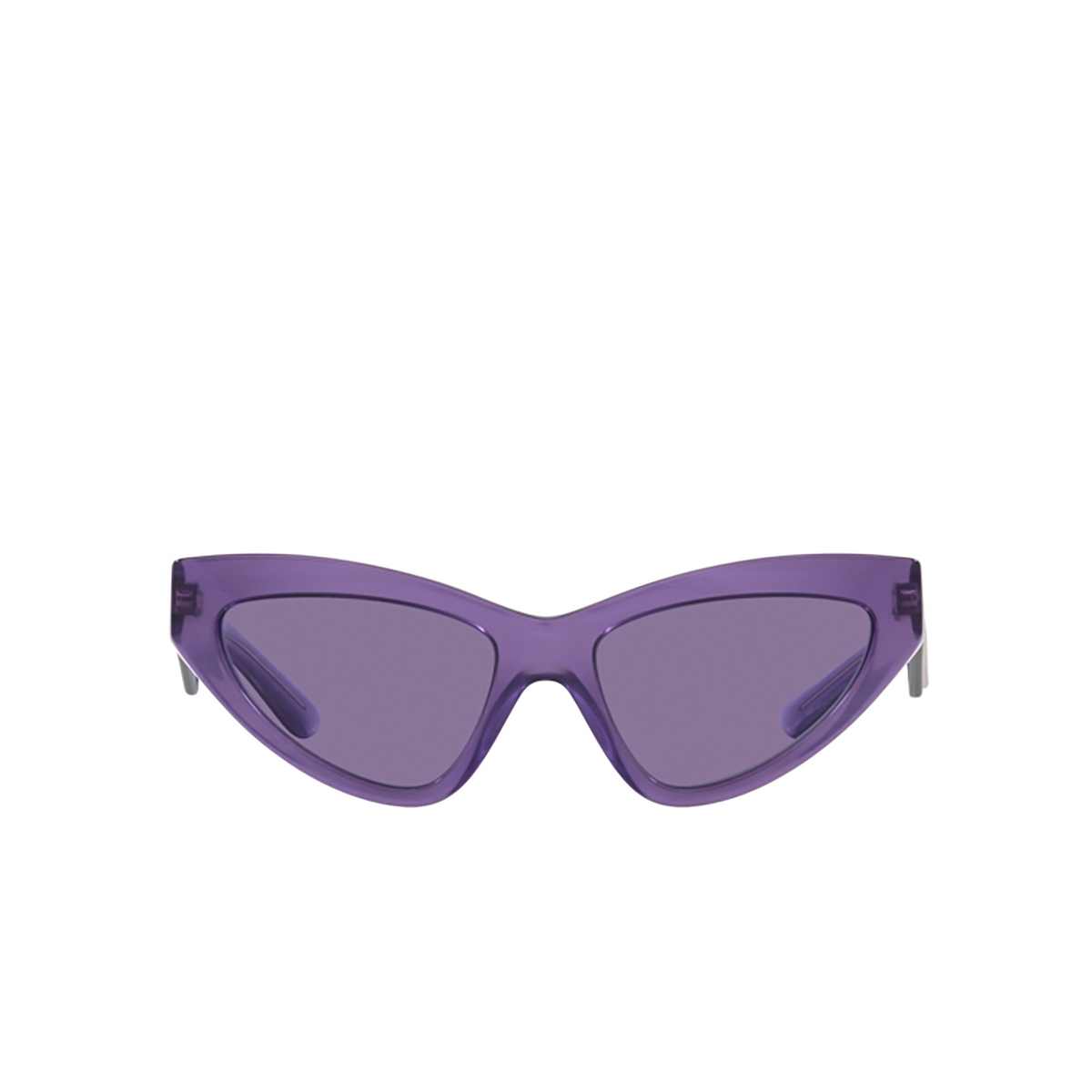 Dolce & Gabbana DG4439 Sunglasses 34071A Fleur Purple - front view