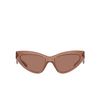 Dolce & Gabbana DG4439 Sunglasses 3411/3 fleur caramel - product thumbnail 1/4