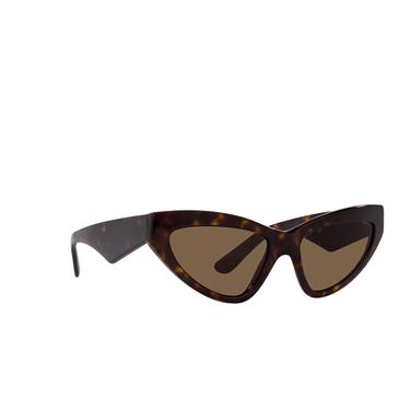 Gafas de sol Dolce & Gabbana DG4439 502/73 havana - Vista tres cuartos
