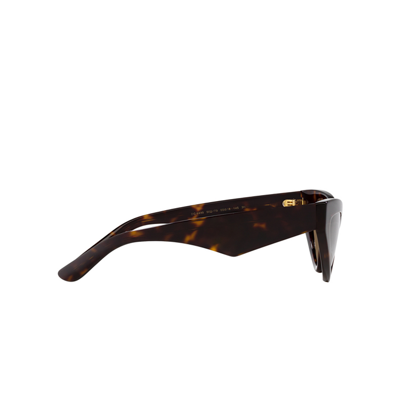 Dolce & Gabbana DG4439 Sunglasses 502/73 havana - 3/4