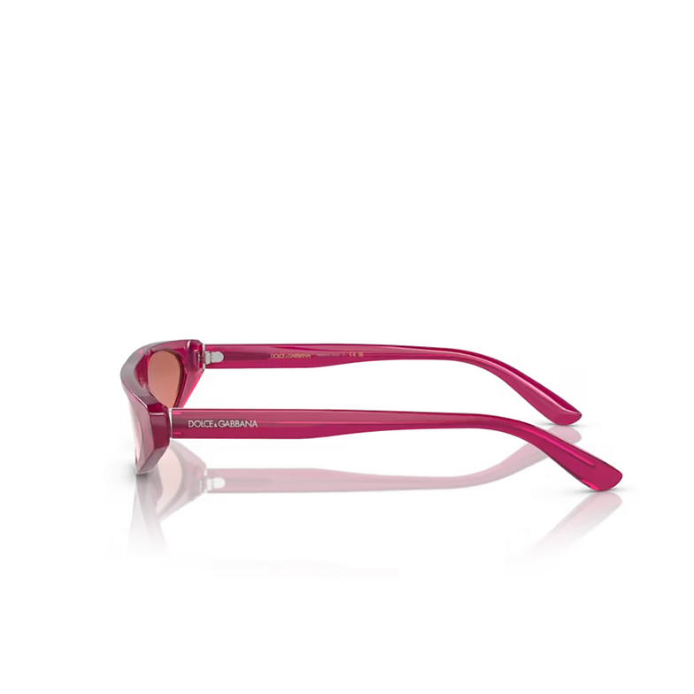 Dolce & Gabbana DG4442 Sunglasses 32266F milky pink - 3/4