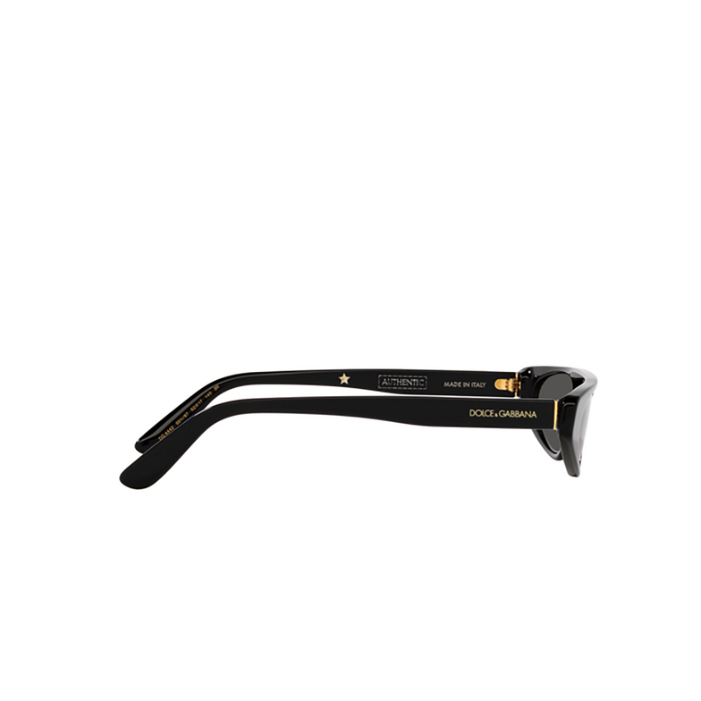 Dolce & Gabbana DG4442 Sunglasses 501/87 black - 3/4