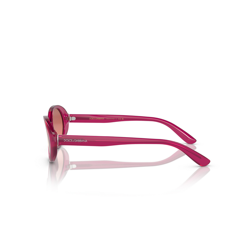 Dolce & Gabbana DG4443 Sunglasses 32266F milky pink - 3/4