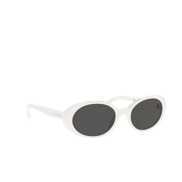 Dolce & Gabbana DG4443 Sunglasses 331287 white - three-quarters view