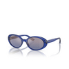 Dolce & Gabbana DG4443 Sunglasses 339833 milky blue - product thumbnail 2/4