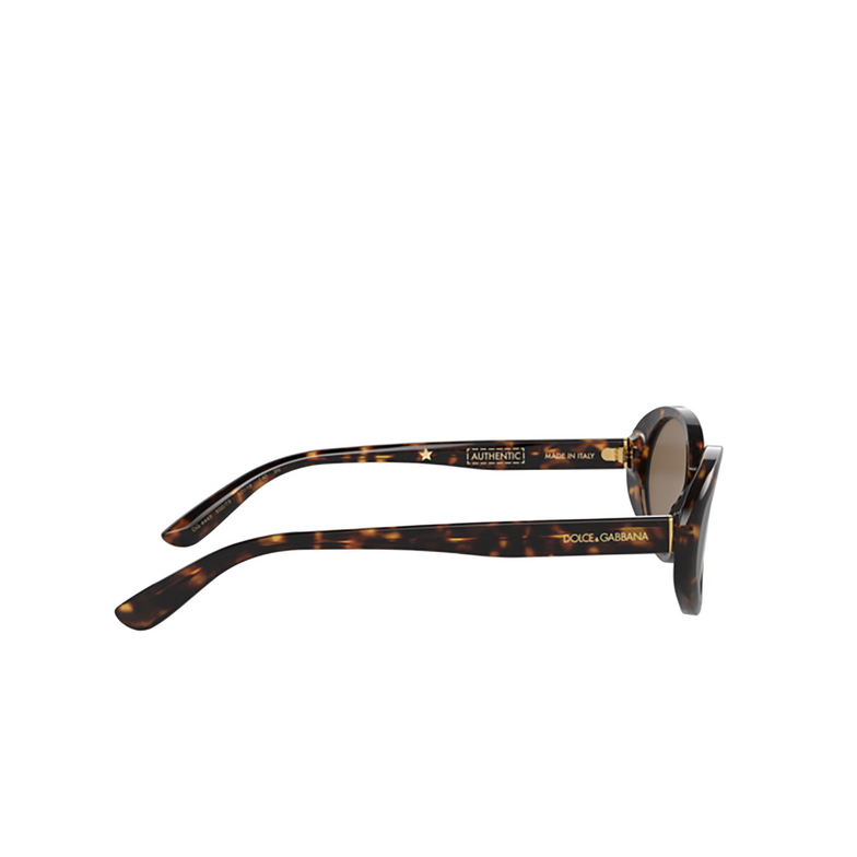 Gafas de sol Dolce & Gabbana DG4443 502/73 havana - 3/4