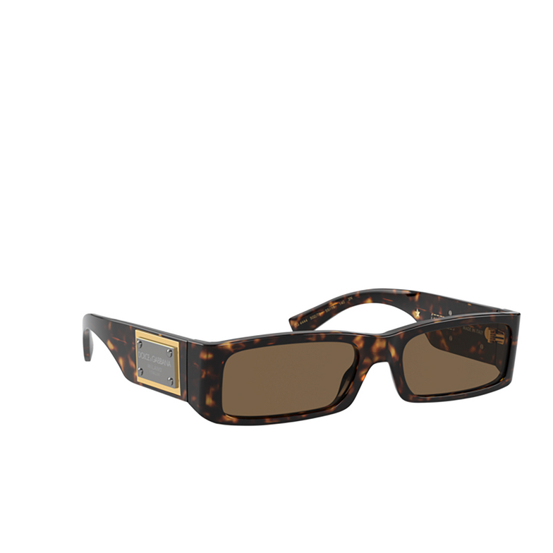 Dolce & Gabbana DG4444 Sunglasses 502/73 havana - 2/4