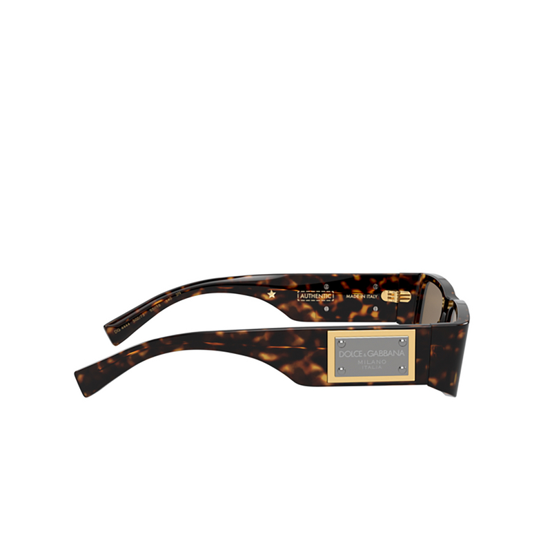 Gafas de sol Dolce & Gabbana DG4444 502/73 havana - 3/4
