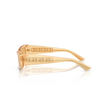 Dolce & Gabbana DG4445 Sunglasses 3046/7 orange transparent - product thumbnail 3/4