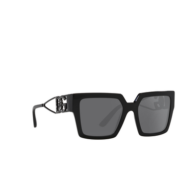 Gafas de sol Dolce & Gabbana DG4446B 501/6G black - Vista tres cuartos