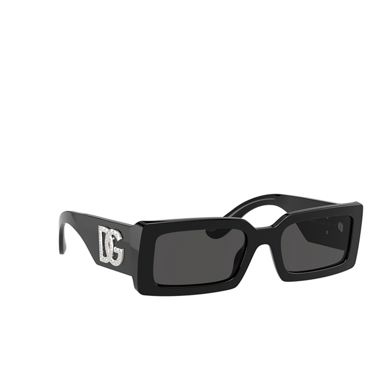 Dolce & Gabbana DG4447B Sunglasses 335587 black - 2/4
