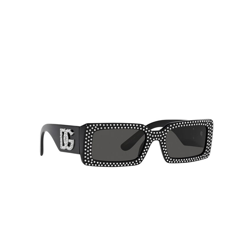 Occhiali da sole Dolce & Gabbana DG4447B 501/87 black - 2/4