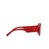 Occhiali da sole Dolce & Gabbana DG4448 3088E4 red - anteprima prodotto 3/4