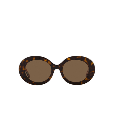 Dolce & Gabbana DG4448 Sunglasses 321773 havana on white barrow - front view