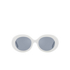 Gafas de sol Dolce & Gabbana DG4448 337155 white on blue maiolica - Miniatura del producto 1/4