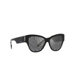 Dolce & Gabbana DG4449 Sunglasses 3372/P black on zebra - product thumbnail 2/4