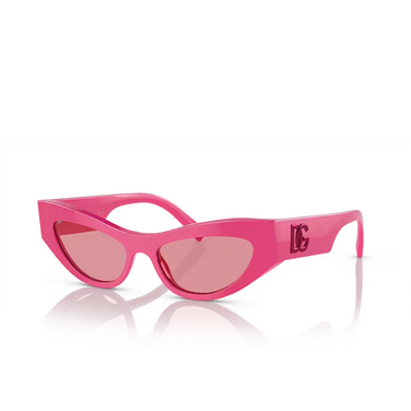 Dolce & Gabbana DG4450 Sunglasses 326230 fuchsia - three-quarters view