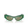 Gafas de sol Dolce & Gabbana DG4450 331152 green - Miniatura del producto 1/4