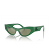 Occhiali da sole Dolce & Gabbana DG4450 331152 green - anteprima prodotto 2/4