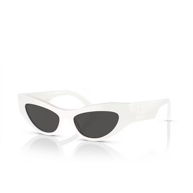 Dolce & Gabbana DG4450 Sunglasses 331287 white - three-quarters view
