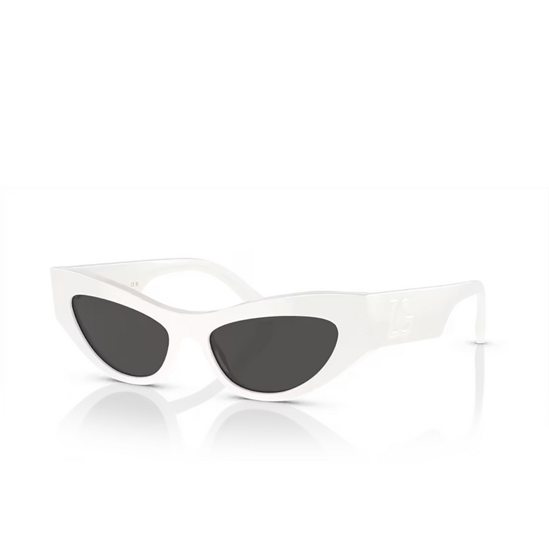 Dolce & Gabbana DG4450 Sunglasses 331287 white - 2/4