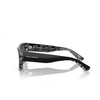 Occhiali da sole Dolce & Gabbana DG4451 340387 black on grey havana - anteprima prodotto 3/4
