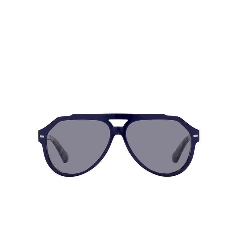 Dolce & Gabbana DG4452 Sunglasses 3423/1 blue on blue havana - 1/4