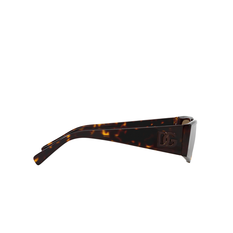 Dolce & Gabbana DG4453 Sunglasses 502/73 havana - 3/4