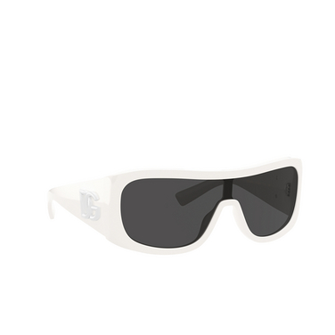 Dolce & Gabbana DG4454 Sunglasses 331287 white - three-quarters view