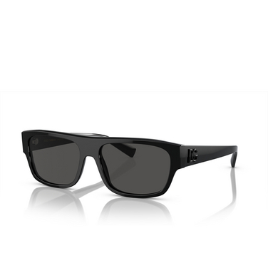 Dolce & Gabbana DG4455 Sunglasses 501/87 black - three-quarters view