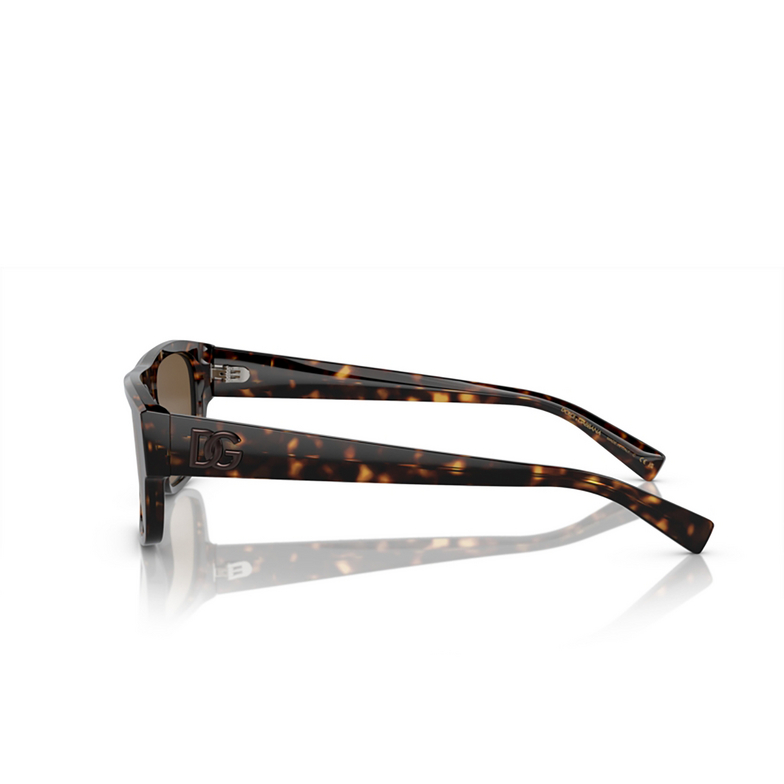 Gafas de sol Dolce & Gabbana DG4455 502/73 havana - 3/4