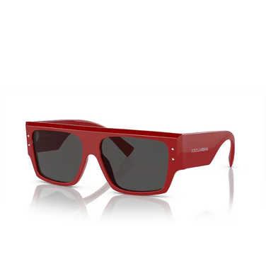 Gafas de sol Dolce & Gabbana DG4459 309687 red - Vista tres cuartos